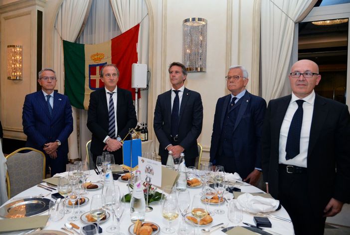 I sessant’anni del Gruppo Savoia con Emanuele Filiberto. Anche Antonelli alla festa