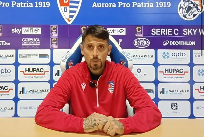 «Affrontiamo una squadra di qualità» avverte Greco: la Pro Patria cerca punti e fiducia contro la Virtus Verona