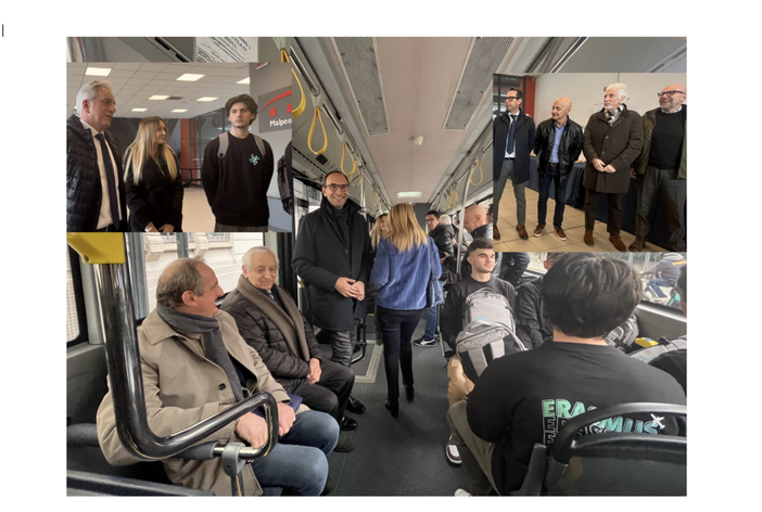 VIDEO. In autobus a MalpensaFiere: «Visitatori e studenti, ora date voi il buon esempio»