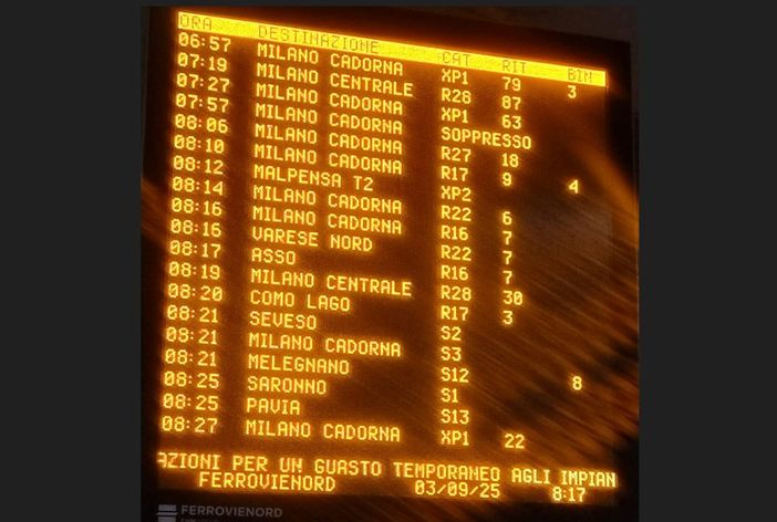 Guasto tra Ferno e Busto, mattinata di passione per i pendolari