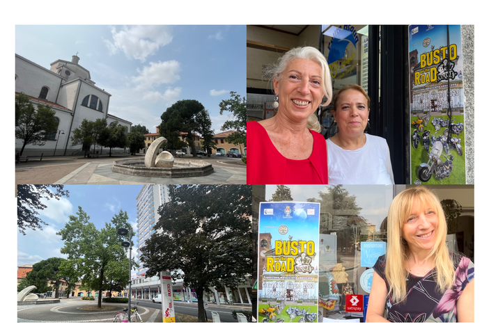 VIDEO. Piazza San Michele si mette in moto la sera: «Vogliamo essere il secondo salotto di Busto»