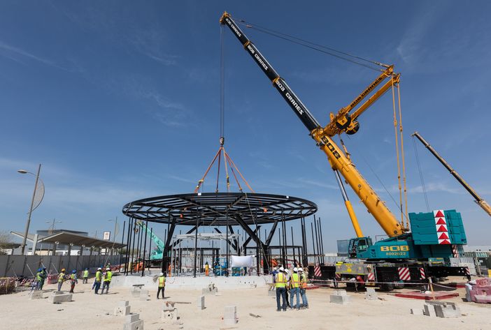 Leonardo &quot;vola&quot; all'Expo di Dubai: al via i lavori di costruzione dell'innovativo terminal elicotteristico