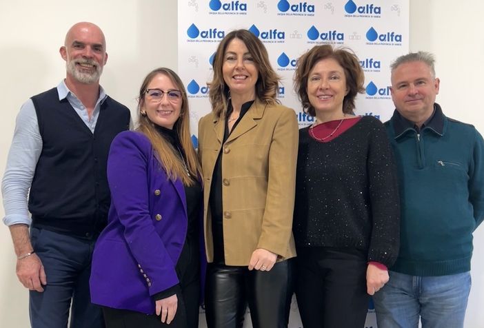 Nella foto, da sinistra: Marco Massetti, Chiara Izzo, Elena Alda Bardelli, Maria Angela Scivolo, Daniele De Franceschi