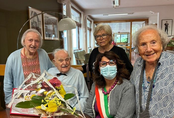 Attilio Manenti ha compiuto 102 anni