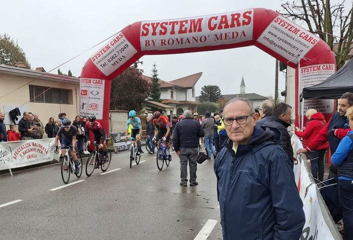 Giancarlo Agazzi sulla partenza del Valle Olona Day 24 Giancarlo Agazzi sulla partenza del Valle Olona Day 24
