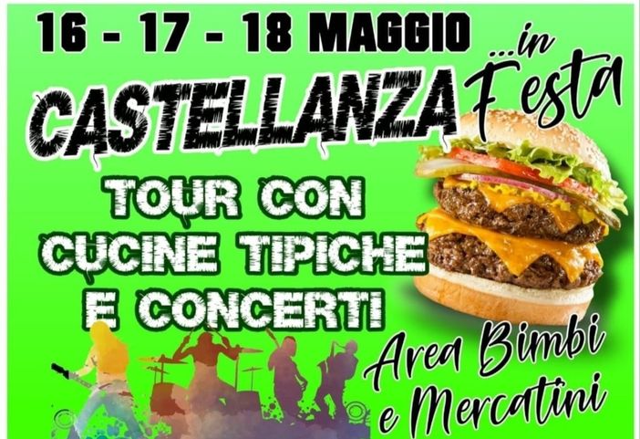 Castellanza in festa:  street food e musica per tutte le età