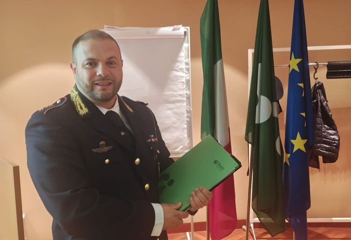 Paolo Finamore, comandante della Polizia locale di Solbiate Olona