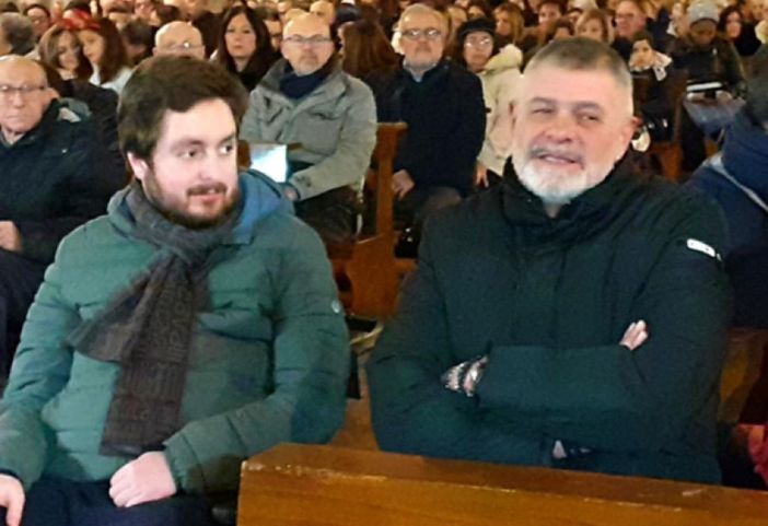 Nicolò e il sindaco Puricelli- foto per cortesia del sindaco