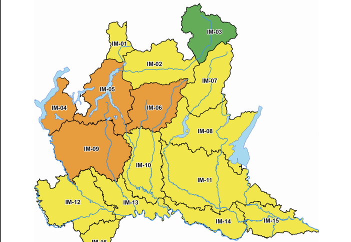 Temporali forti sul Varesotto e rischio idrogeologico. La Protezione civile innalza l'allerta ad "arancione" Temporali forti sul Varesotto e rischio idrogeologico. La Protezione civile innalza l'allerta ad "arancione"