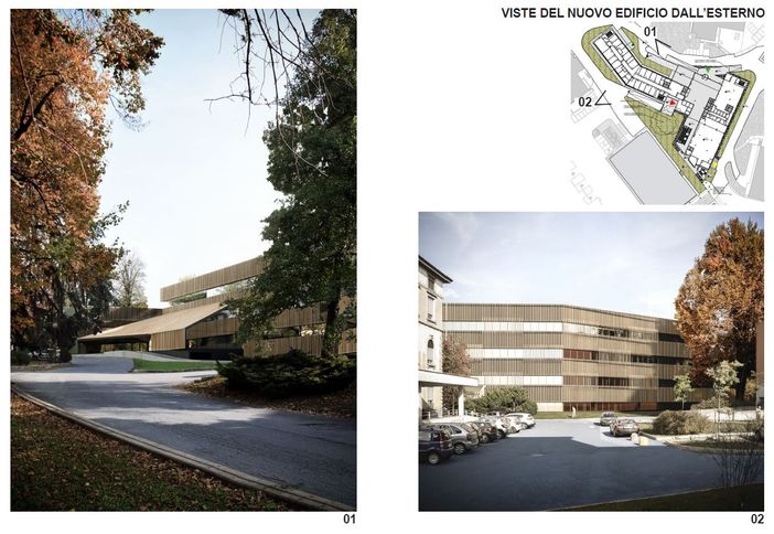 Ampliamento cantiere “Day Center 2”: modifiche alla viabilità interna dell'ospedale di Circolo