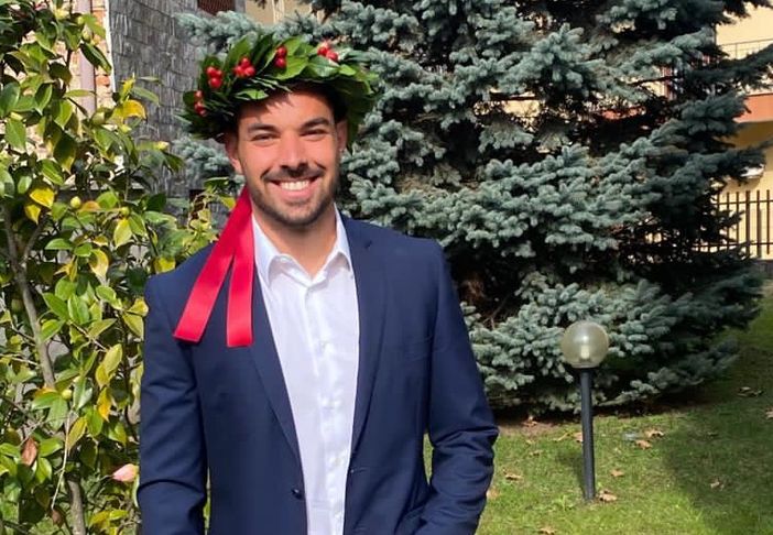 Andrea Boffelli si è laureato Andrea Boffelli si è laureato