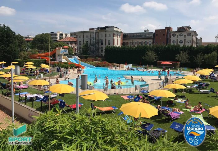 La piscina Manara "Marco Sartori" a Busto Arsizio