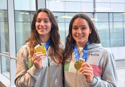 Alessia Macchi e Susanna Pedotti in una immagine dell'anno scorso