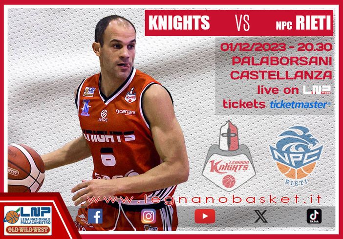 Basket, serie B: Legnano gioca d'anticipo Basket, serie B: Legnano gioca d'anticipo
