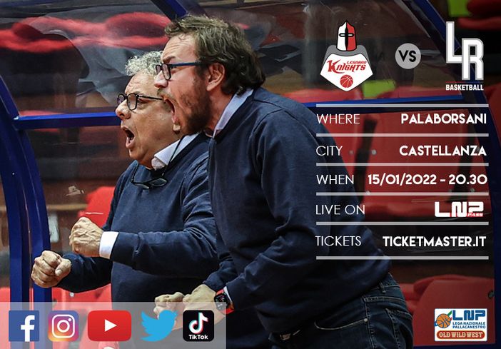 Basket, serie B: Knights Legnano al giro di boa del campionato