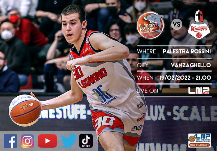 Basket, serie B: Legnano contro Oleggio alla caccia del poker