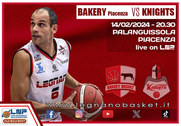 Basket, serie B: Legnano a Piacenza per confermarsi Basket, serie B: Legnano a Piacenza per confermarsi