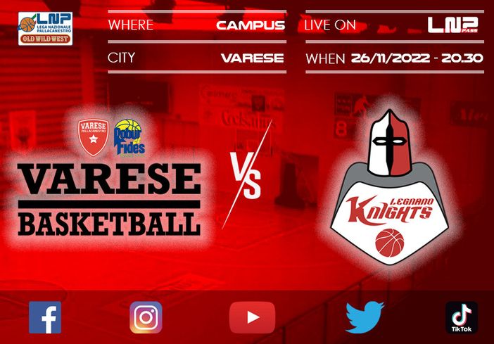 Knights: trasferta al Campus da non sottovalutare