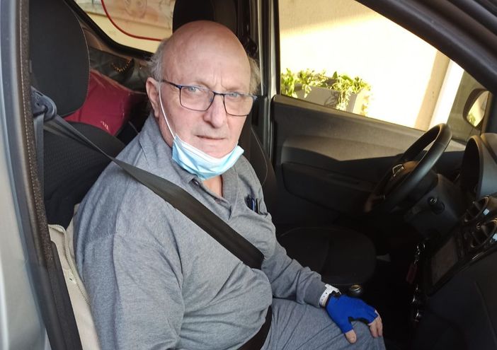 Giuseppe Ferrario ha lasciato questa mattina l'ospedale
