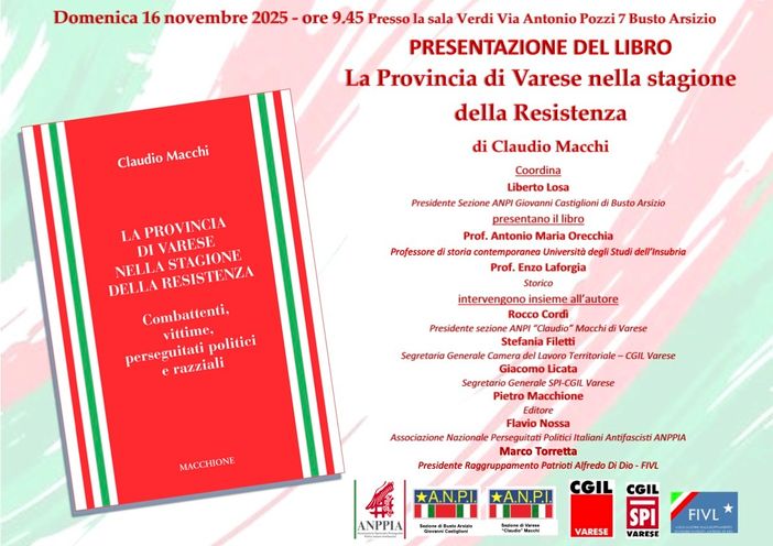 La Resistenza e la provincia di Varese con l'Anpi