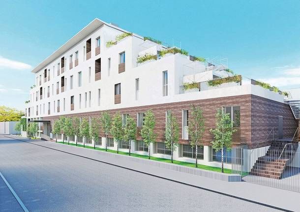 Il centro in procinto di essere inaugurato