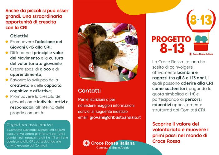 La Croce Rossa? Si “impara” anche da bambini La Croce Rossa? Si “impara” anche da bambini