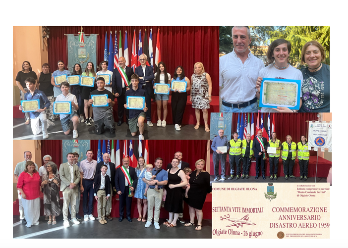 I VIDEO. Quell'aereo caduto e le 70 vite immortali: «Perché le loro famiglie e noi di Olgiate le possiamo ancora amare»