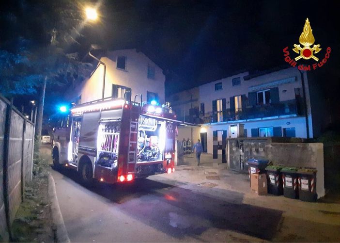 Appartamento in fiamme in via Talizia a Varese. I vigili del fuoco salvano la vita a quattro gattini