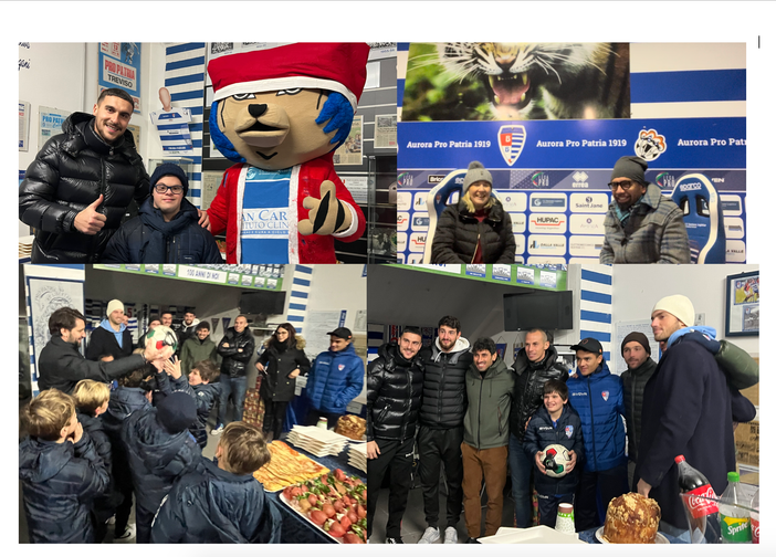 STADIO APERTO. Vargas: «Sapevo che poteva arrivare il nostro momento». E la magia del Natale in casa Pro Patria passa da un pallone a un abbraccio