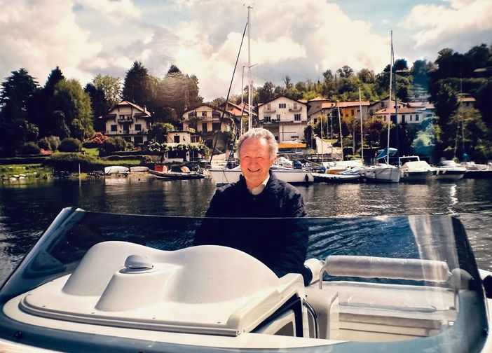 Enrico Brovelli in una foto tratta dalla pagina Facebook della Pro Loco Ranco