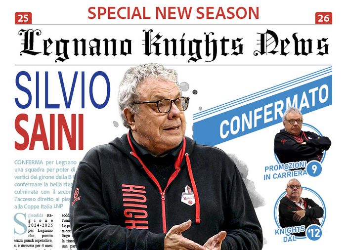 Silvio Saini, 13 anni da “Knight”: molto più di un allenatore