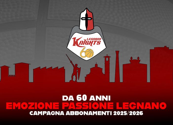 Lunedì parte la campagna abbonamenti del Legnano Basket