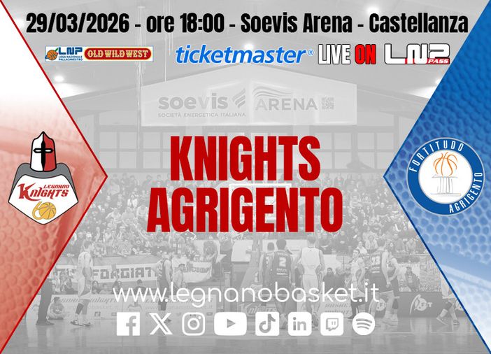 Legnano prova a riscattarsi con Agrigento