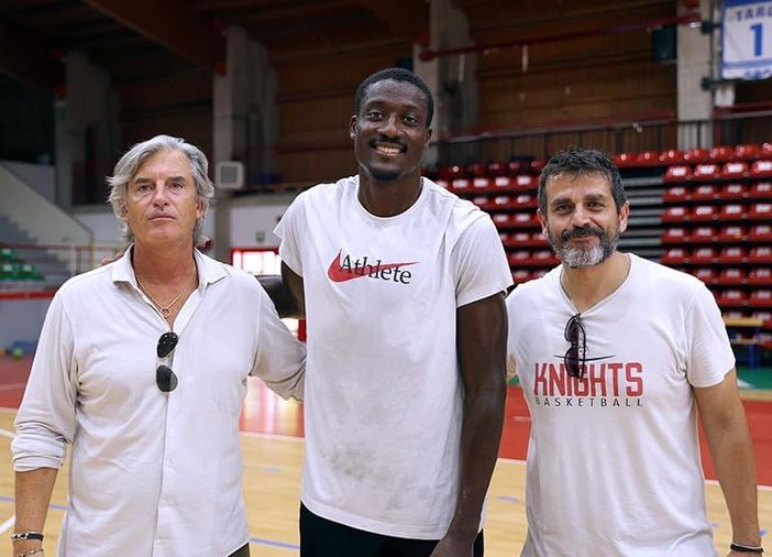 Un ospite speciale si allena al Palaborsani: è Awudu Abass