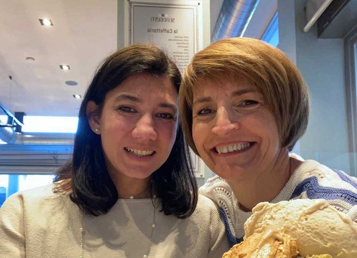 Noemi Pierobon (a destra) con Valentina Bottini