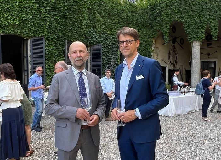 A sinistra Massimo Grignani con Fabio Lunghi A sinistra Massimo Grignani con Fabio Lunghi