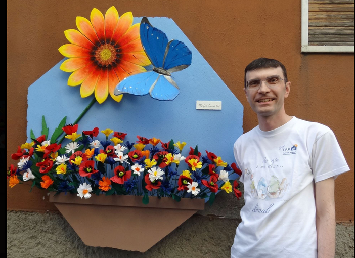 Marco Dettoni nella foto dell'Aido