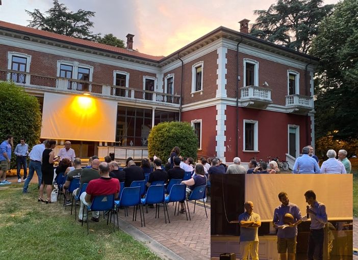 Una serata dedicata al basket a villa Calcaterra. «Un tema che ha dato parecchio al cinema» Una serata dedicata al basket a villa Calcaterra. «Un tema che ha dato parecchio al cinema»
