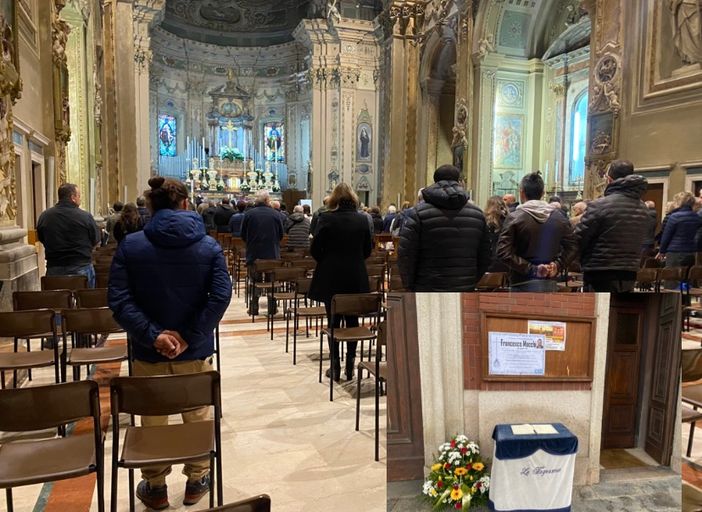 A Fagnano l’ultimo saluto a Francesco Macchi: «L’amore che ci hai donato non finisce»