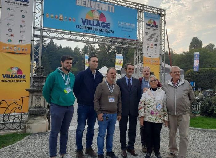 Anche il presidente della Regione Attilio Fontana ha visitato il Villaggio della Sicurezza di Aime Anche il presidente della Regione Attilio Fontana ha visitato il Villaggio della Sicurezza di Aime