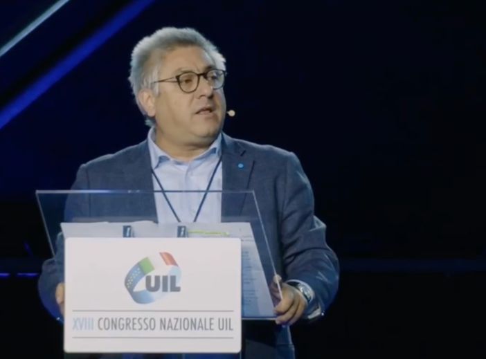 Il segretario generale della Uil Milano Lombardia Enrico Vizza