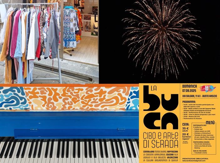 GLI APPUNTAMENTI. Un weekend da vivere tutto d’un fiato: Busto e Valle si accendono di eventi