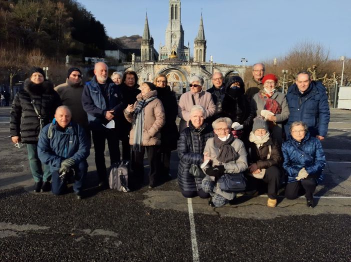 Il gruppo dell'Unitalsi lombarda