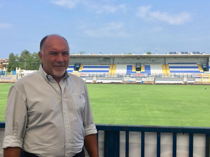 Il direttore sportivo della Pro Patria Sandro Turotti