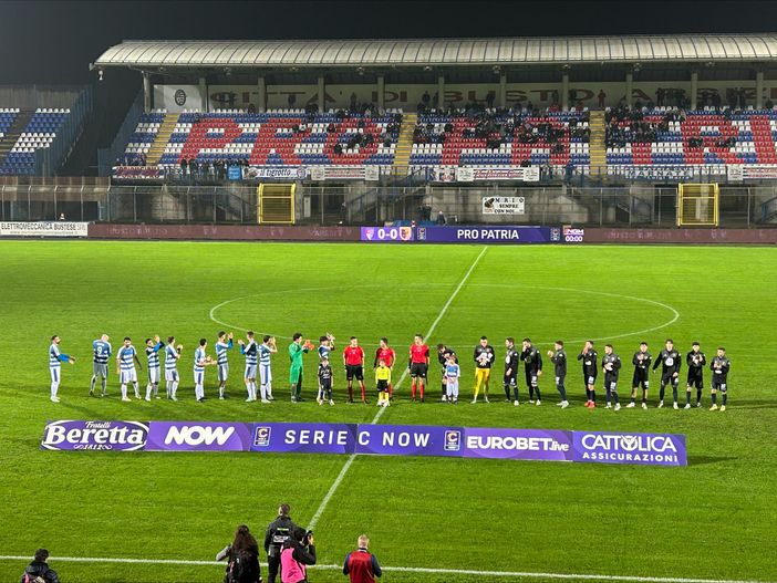 Bashi la riprende a un minuto dalla fine: tra Pro Patria e Trento finisce 1-1 Bashi la riprende a un minuto dalla fine: tra Pro Patria e Trento finisce 1-1