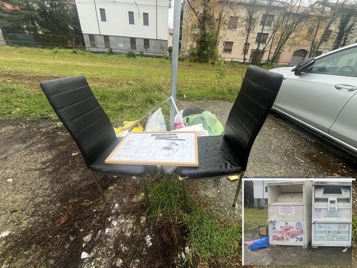 FOTO. Via Sardegna, ormai i maleducati trasferiscono anche l’ufficio