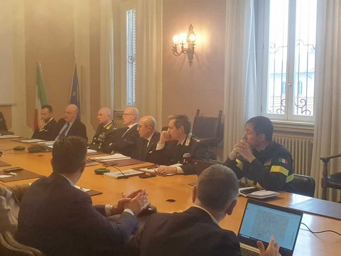 La riunione in Prefettura del Comitato Provinciale per l'ordine e la sicurezza pubblica