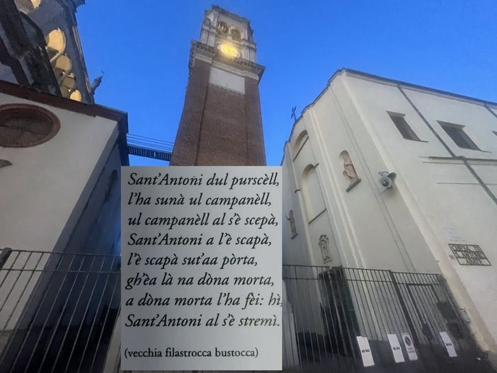 Sant'Antonio accanto a Santa Maria e la filastrocca Sant'Antonio accanto a Santa Maria e la filastrocca