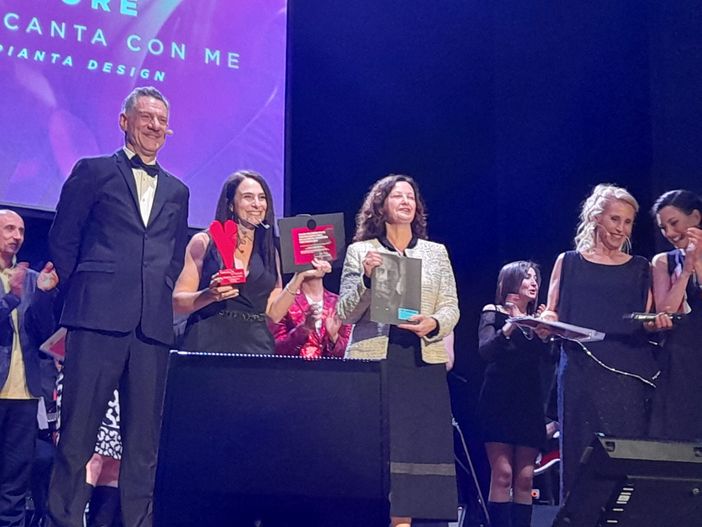 La premiazione della vincitrice, Laura Puglisi