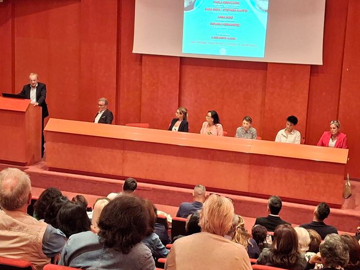 I lavori del convegno ai Molini Marzoli I lavori del convegno ai Molini Marzoli